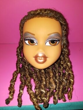 Custom Big Bratz doll Head yasmin